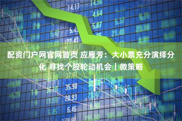 配资门户网官网首页 应雁芳：大小票充分演绎分化 寻找个股轮动机会｜微策略