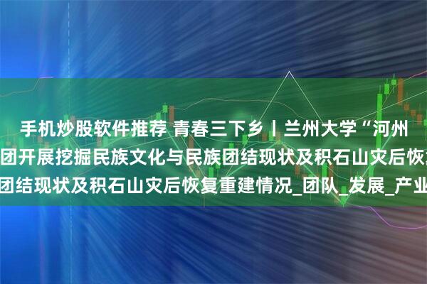 手机炒股软件推荐 青春三下乡丨兰州大学“河州小分队”暑期社会实践团开展挖掘民族文化与民族团结现状及积石山灾后恢复重建情况_团队_发展_产业